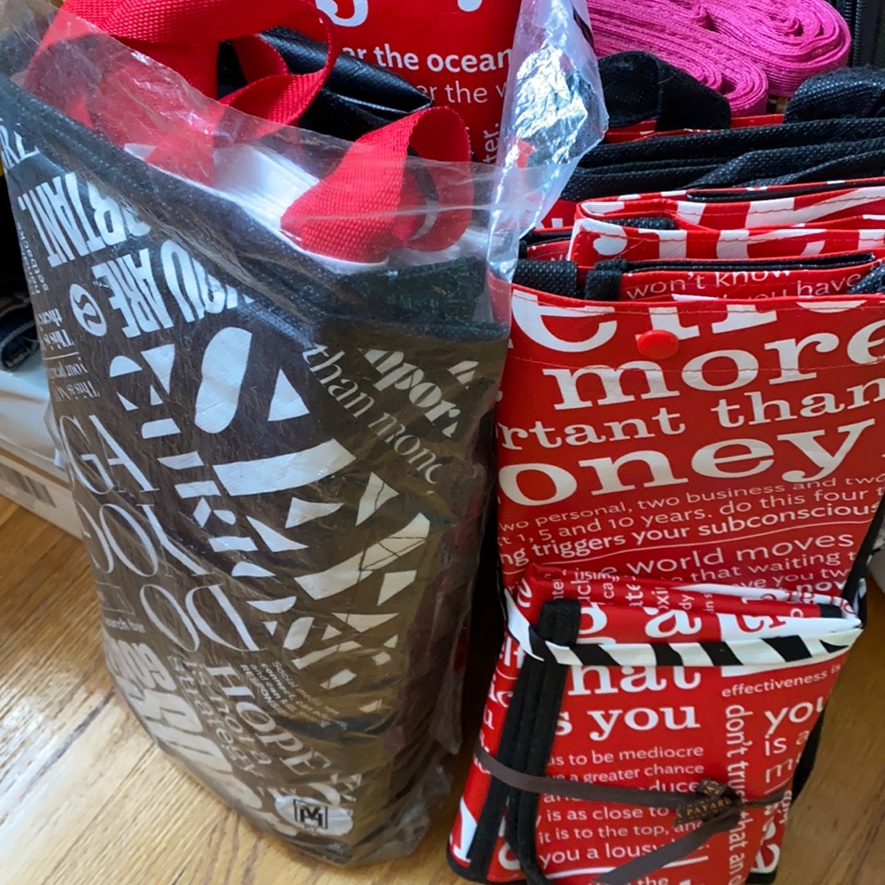 Large Lululemon bags * REUSABLE BAGS